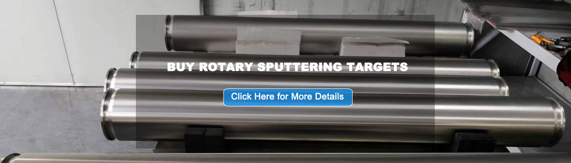 Over 10+ years experiences of Manufacturing Rotary Sputtering Targets !AEM produces all kinds of high purity and customized sizes Rotary Sputtering Targets according to customer's requirements.